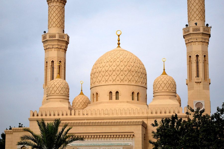 Dubai Blue Mosque and Palm Jumeirah Tour with Frame Entry