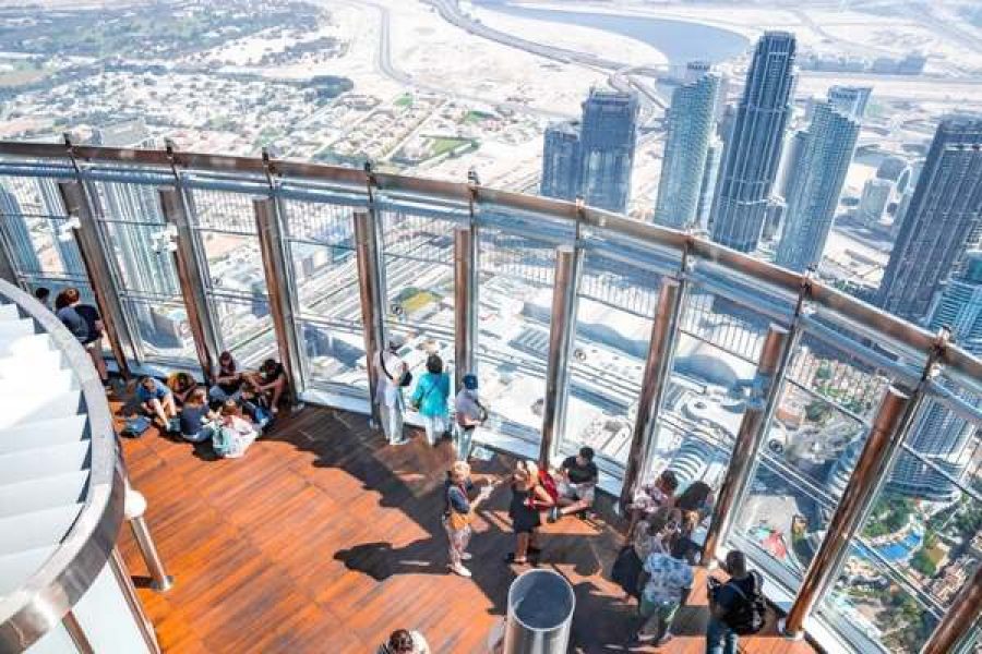 Burj Khalifa Dubai Level 124 + The Cafe Prime Hours Ticket