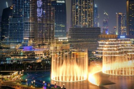 Dubai: Fountain Traditional Abra Ride Entry Ticket