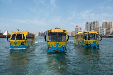 Dubai: Wonder Bus Sea and Land Adventure Tour