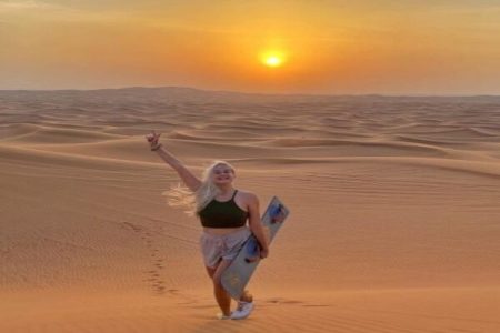 Dubai: Sunrise Desert Safari, Camel Ride with Quad Bike
