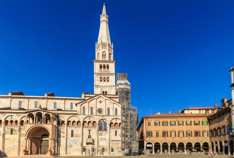 Cathedral, Torre Civica And Piazza Grande, Modena - Modena, Italy